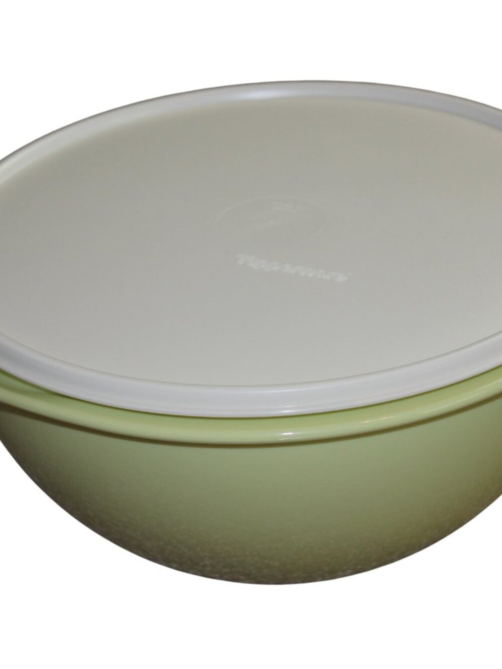 Tupperware Thatsa Bowl Jr w Lid Light Green Mixing Serving 12 Cups 2.75 L